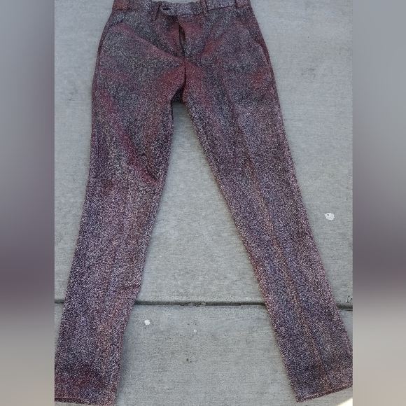Anarchy womens shimmering red pants - Picture 4 of 4
